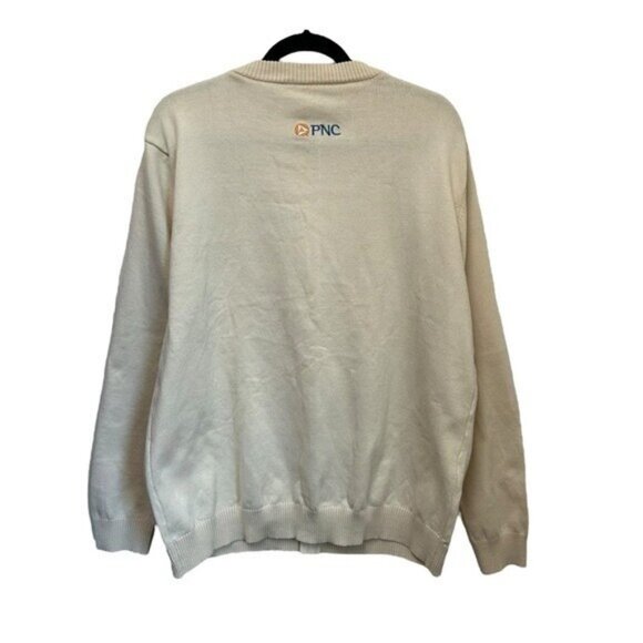 Pittsburgh Pirates Men's XL Full Zip Cardigan Sweater PNC Logo MLB Baseball SGA - Picture 3 of 7